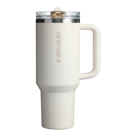 Stanley Quencher® ProTour 1180 ml Thermobecher aus recyceltem Edelstahl mit Flip Strohhalm Standard | creme | ohne Werbeanbringung | Nicht verfügbar | Nicht verfügbar