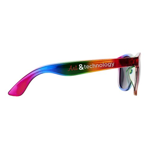 Sun Ray Regenbogen-Sonnenbrille Standard | weiß | ohne Werbeanbringung | Nicht verfügbar | Nicht verfügbar