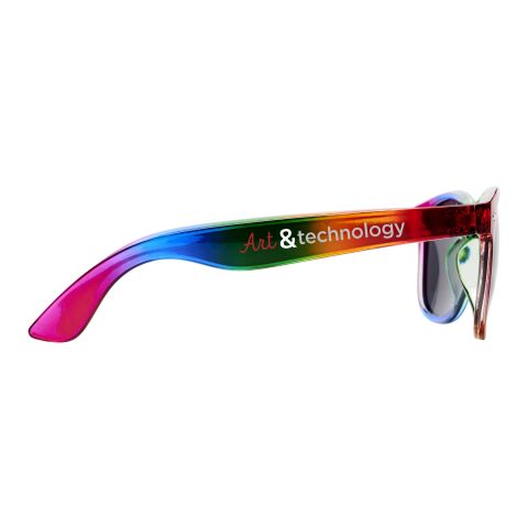 Sun Ray Regenbogen-Sonnenbrille Standard | weiß | ohne Werbeanbringung | Nicht verfügbar | Nicht verfügbar