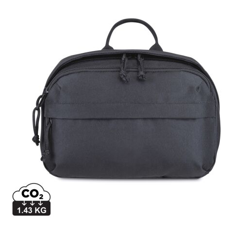 Renew AWARE™ rPET Kosmetiktasche schwarz | ohne Werbeanbringung | Nicht verfügbar | Nicht verfügbar