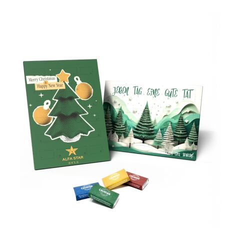 ChoViva Adventskalender Naps DIN A4 ohne Werbeanbringung | Querformat