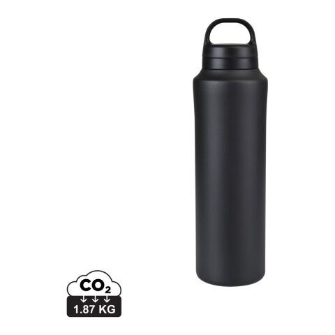 Aviana™ Rowan RCS recycelte Wasserflasche 740ml schwarz | ohne Werbeanbringung | Nicht verfügbar | Nicht verfügbar