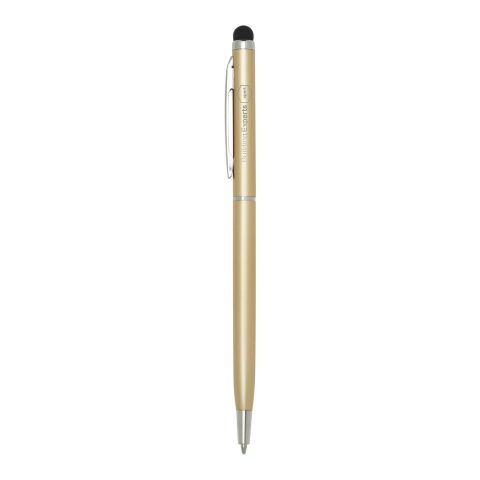 Werbeartikel Ore Stylus Aluminium Kugelschreiber – champagnerfarben – mit Logo bedruckt