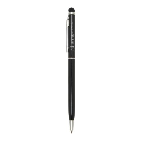 Werbeartikel Ore Stylus Aluminium Kugelschreiber – schwarz – mit Logo bedruckt