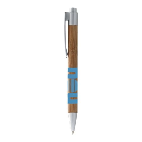 Borneo Bambus Kugelschreiber Standard | beige-silber | ohne Werbeanbringung | Nicht verfügbar | Nicht verfügbar