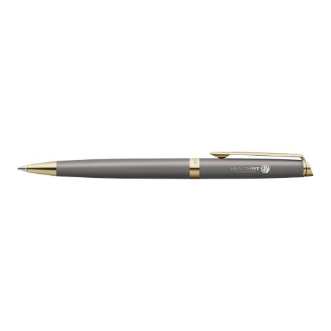 Werbeartikel Waterman Hemisphere Kugelschreiber M – grau – mit Logo bedruckt