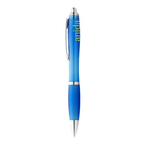 Nash Kugelschreiber mit farbigem Schaft und Griff Standard | türkisblau | ohne Werbeanbringung | Nicht verfügbar | Nicht verfügbar