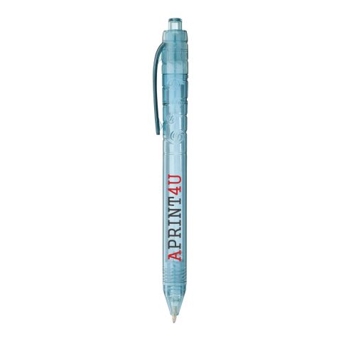 Vancouver Kugelschreiber aus recyceltem PET-Kunststoff transparent blau | ohne Werbeanbringung | Nicht verfügbar | Nicht verfügbar