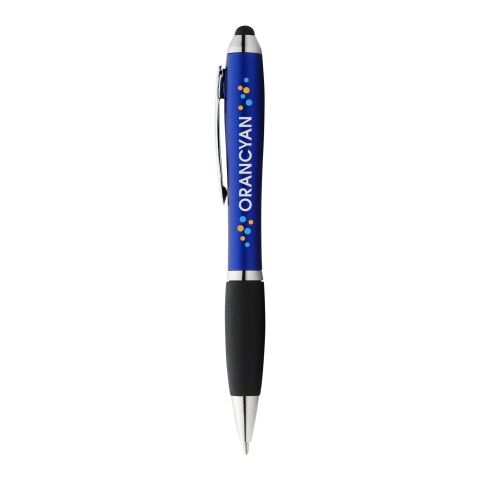 Nash Stylus Kugelschreiber farbig mit schwarzem Griff Standard | royalblau-schwarz | ohne Werbeanbringung | Nicht verfügbar | Nicht verfügbar