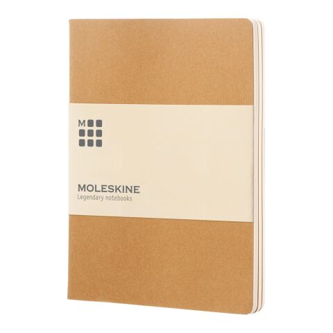 Moleskine Cahier Journal XL – blanko Standard | braun | ohne Werbeanbringung | Nicht verfügbar | Nicht verfügbar