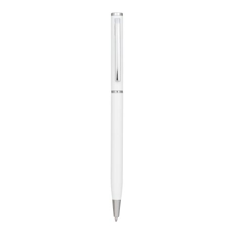 Schlanker Aluminium-Kugelschreiber Standard | weiß | ohne Werbeanbringung | Nicht verfügbar | Nicht verfügbar