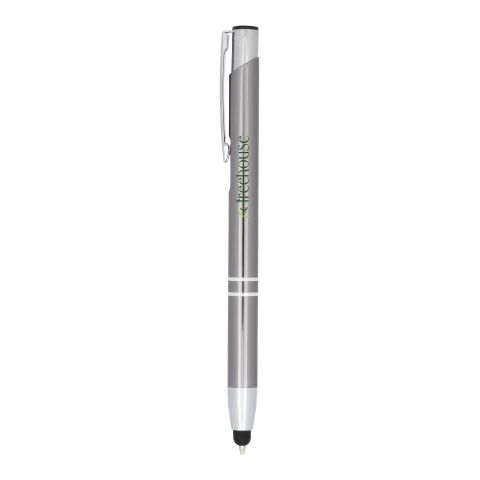 Moneta Kugelschreiber mit Metall Touchpen Standard | asphaltgrau | ohne Werbeanbringung | Nicht verfügbar | Nicht verfügbar