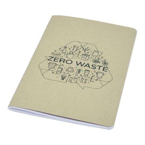 Gianna Notizbuch aus recyceltem Karton Standard | beige | ohne Werbeanbringung | Nicht verfügbar | Nicht verfügbar