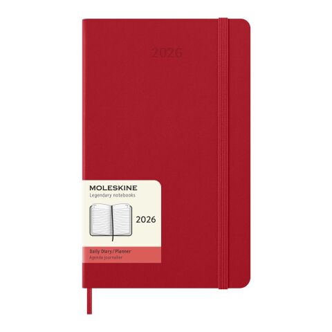 12M Hardcover Tagesplaner Standard | scharlachrot | ohne Werbeanbringung | Nicht verfügbar | Nicht verfügbar