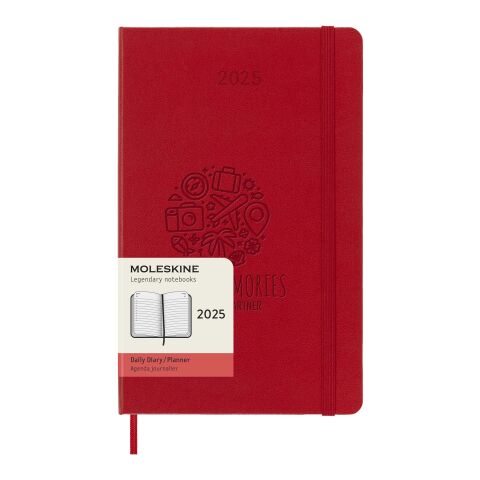 12M Hardcover Tagesplaner Standard | scharlachrot | ohne Werbeanbringung | Nicht verfügbar | Nicht verfügbar
