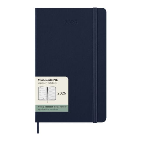 12M Hardcover Wochenplaner Standard | saphir | ohne Werbeanbringung | Nicht verfügbar | Nicht verfügbar