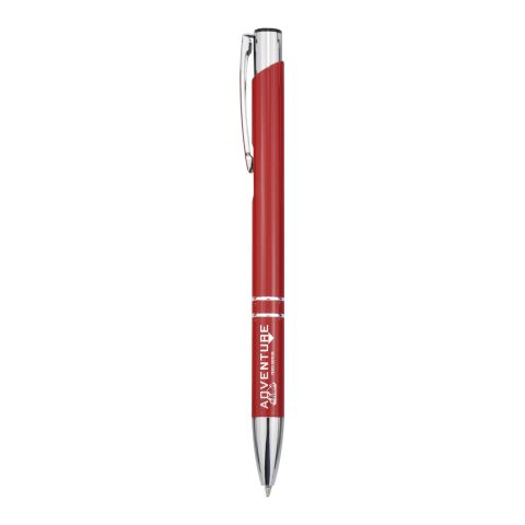 Moneta Kugelschreiber aus recyceltem Aluminium rot | ohne Werbeanbringung | Nicht verfügbar | Nicht verfügbar
