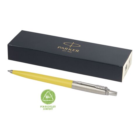 Parker Jotter Recycled Kugelschreiber Schwarze Tinte Standard | gelb | ohne Werbeanbringung | Nicht verfügbar | Nicht verfügbar