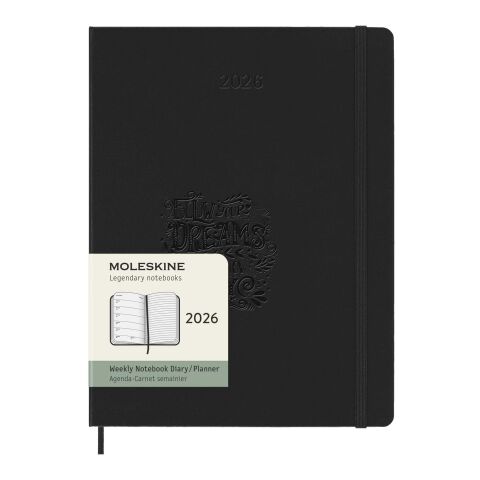 Moleskine Hardcover 12 Monate Wochenkalender XL