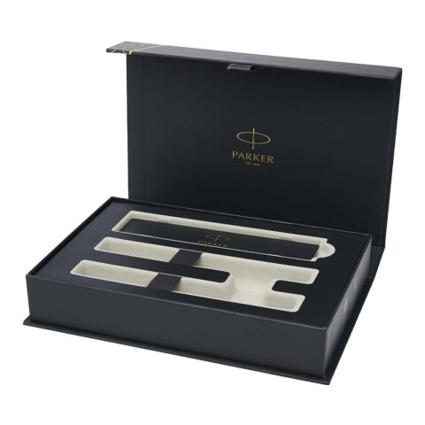 Parker IM Essentials Rollerball und Kugelschreiber Set – silber