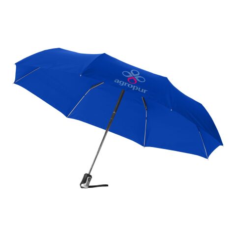 Werbeartikel 21.5" Alex Automatikschirm – royalblau – mit Logo bedruckt