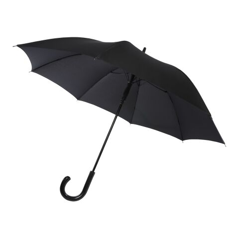 Fontana Selbstöffnender 23&quot; Regenschirm mit Karbonoptik und gebogenem Griff
