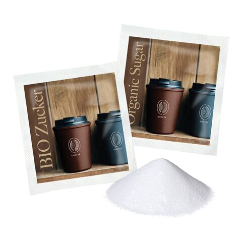 Bio Zucker im Papiertütchen