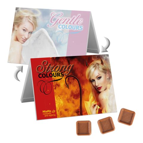 Wende-Adventskalender weiß | Offsetdruck