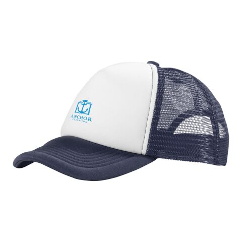 Trucker Kappe mit 5 Segmenten Standard | navy-weiss | ohne Werbeanbringung | Nicht verfügbar | Nicht verfügbar | Nicht verfügbar