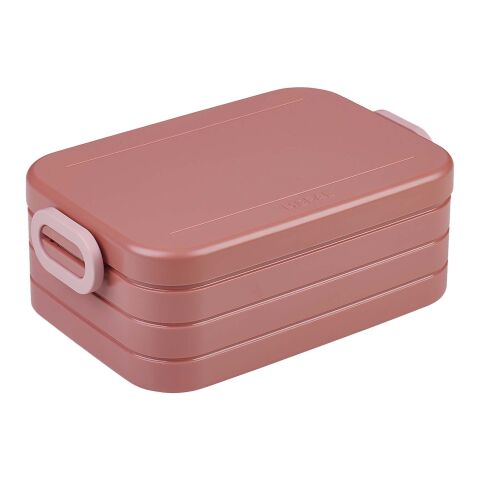 48h Express-Druck Werbeartikel Mepal Take-a-break Lunchbox Midi – rosa – mit Logo bedruckt