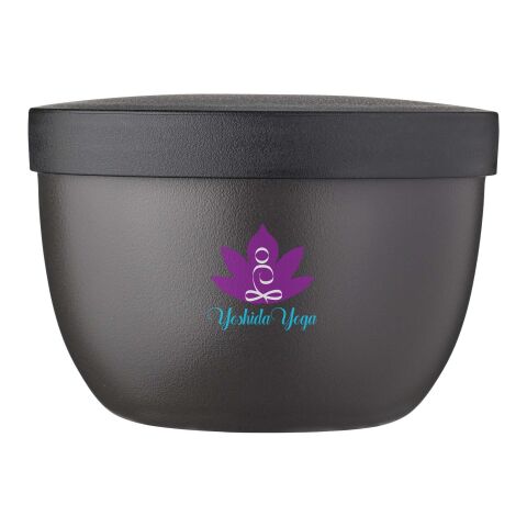 48h Express-Druck Werbeartikel Mepal Ellipse 350 ml Snackpot – schwarz – mit Logo bedruckt