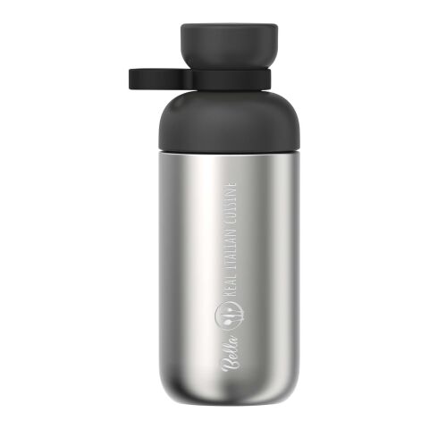 48h Express-Druck Werbeartikel Mepal Vita 500 ml Trinkflasche aus recyceltem Edelstahl (Kohlensäure geeignet) – schwarz – mit Logo bedruckt