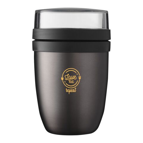 Werbeartikel Mepal Ellipse isolierter Lunchpot – Titan – mit Logo bedruckt