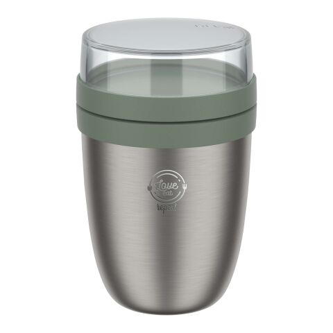 Werbeartikel Mepal Ellipse Thermo-Lunchpot 2.0 – grün – mit Logo bedruckt