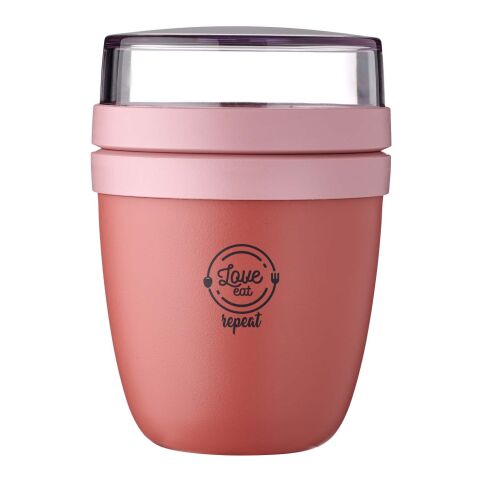 48h Express-Druck Werbeartikel Mepal Ellipse Mini Lunchpot – rosa – mit Logo bedruckt