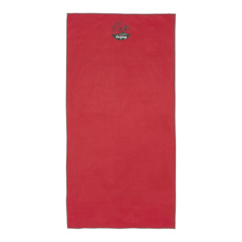 Pieter ultraleichtes und schnell trocknendes GRS Handtuch 50 × 100 cm rot | ohne Werbeanbringung | Nicht verfügbar | Nicht verfügbar