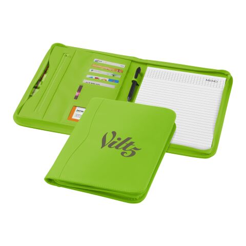 Ebony A4 Reißverschlussmappe