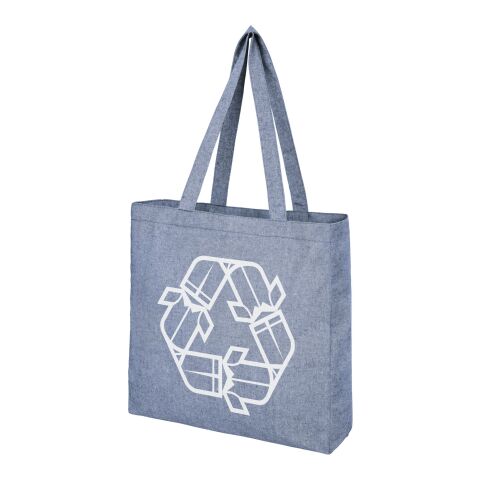 Pheebs Tragetasche mit Zwickel aus recycelter Baumwolle, 210 g/m2