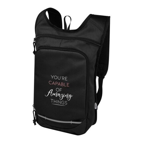 Trails GRS Recycled PET Outdoor Rucksack 6,5 L Standard | schwarz | ohne Werbeanbringung | Nicht verfügbar | Nicht verfügbar | Nicht verfügbar