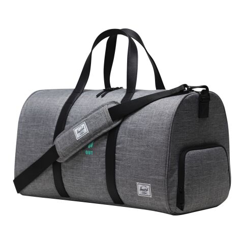 Nachhaltiger Werbeartikel Herschel Novel™ Reisetasche 43 L – heather grau – mit Logo bedruckt