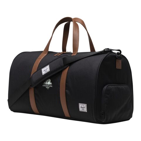 Nachhaltiger Werbeartikel Herschel Novel™ Reisetasche 43 L – schwarz – mit Logo bedruckt