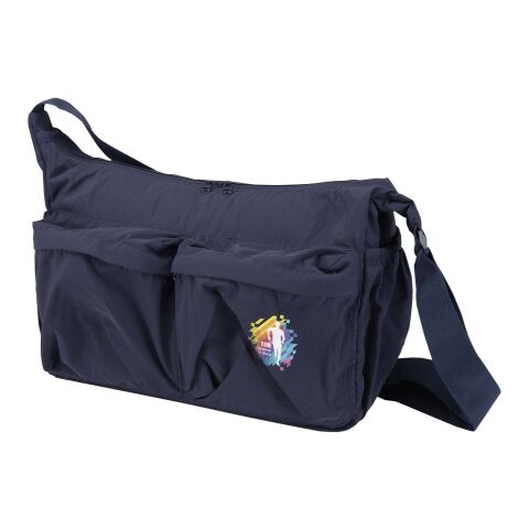Calli 13" GRS Laptop Umhängetasche aus recyceltem Nylon