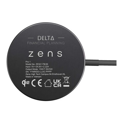 Zens Pro 1 15 W drahtloses Ladegerät Standard | schwarz | ohne Werbeanbringung | Nicht verfügbar | Nicht verfügbar
