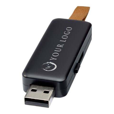 Gleam 4 GB USB-Stick mit Leuchtfunktion Standard | schwarz | ohne Werbeanbringung | Nicht verfügbar | Nicht verfügbar