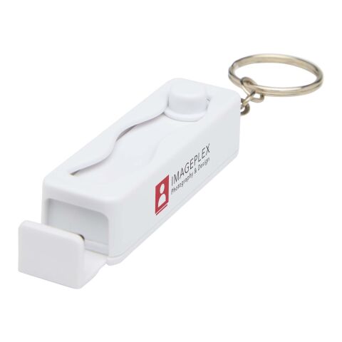 Aggia Telefonladestation aus recyceltem Kunststoff mit Fidget-Toy