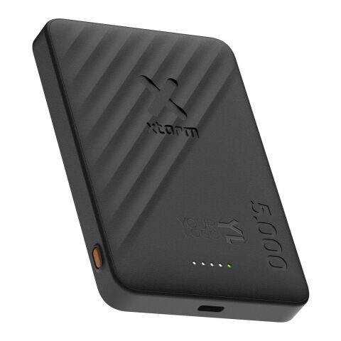 Xtorm Go2 15 W, 5000 mAh kabellose Powerbank Standard | schwarz | ohne Werbeanbringung | Nicht verfügbar | Nicht verfügbar