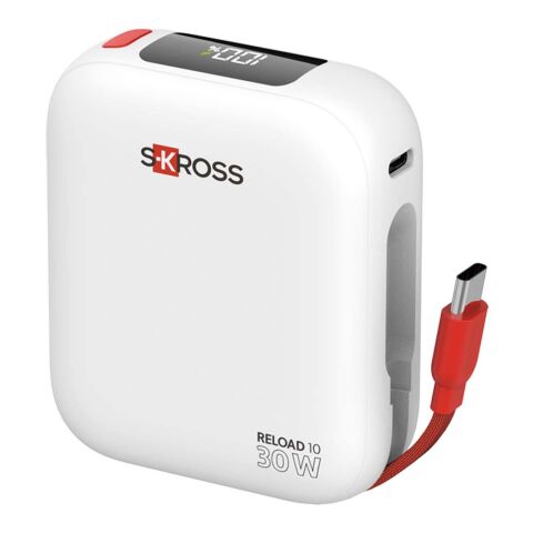 SKROSS® Reload 10.000 mAh Powerbank weiss