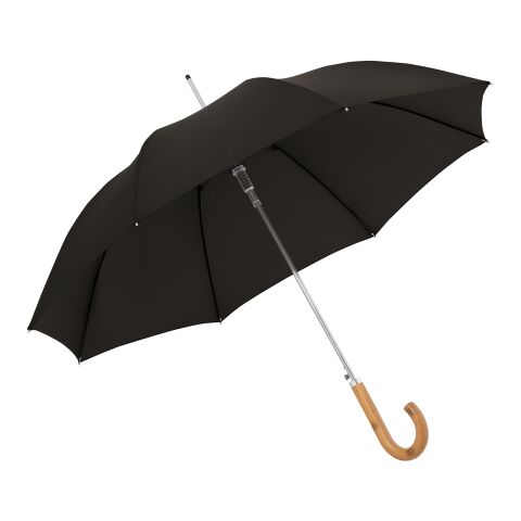 Werbeartikel doppler MiA Vienna Long AC – schwarz – mit Logo bedruckt