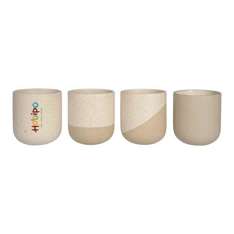 Originalhome Reclay 350 ml Tee- und Matcha-Becher Set  weiß