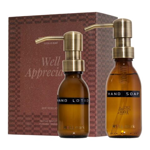 Wellmark Quiet Rebellion Handpflege Set Maroon rot